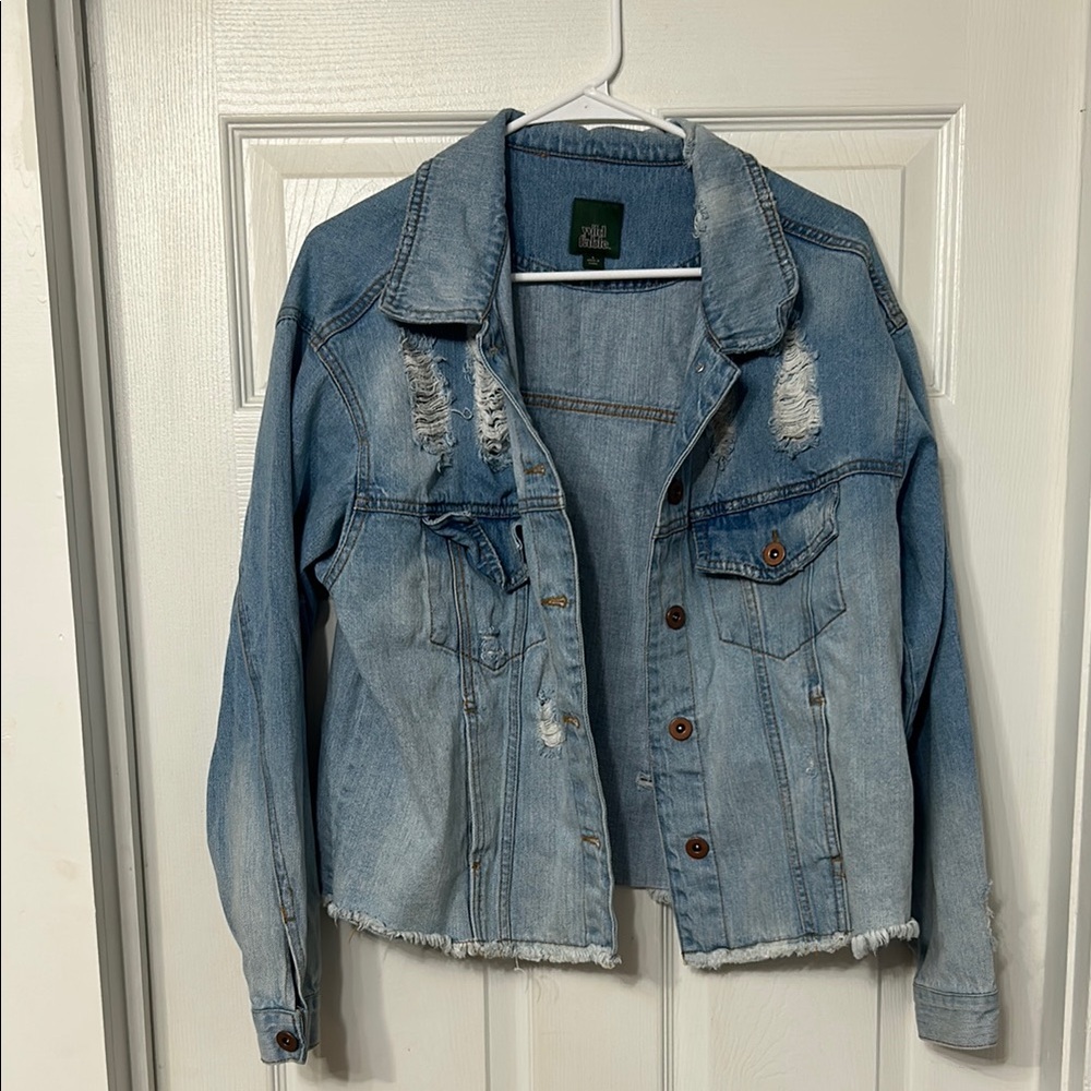 Wild Fable Blue Jean Jacket Classic Style